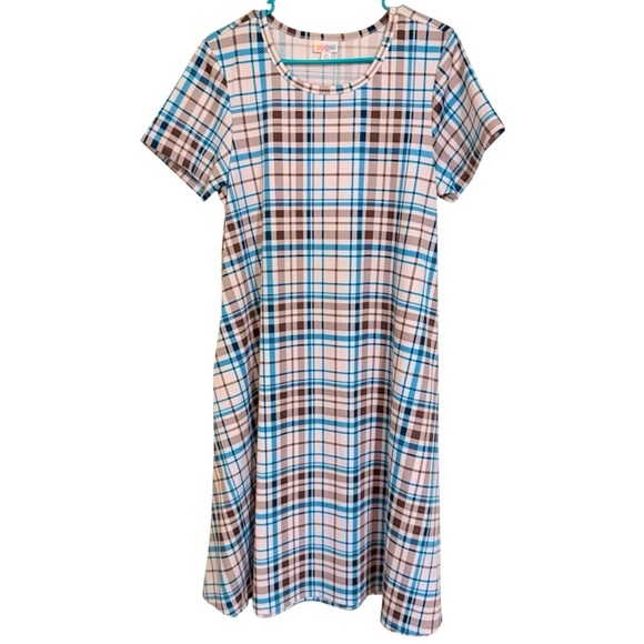 ❤️‍🔥𝙇𝙐𝙇𝘼𝙍𝙊𝙀 𝘽𝙍𝙊𝙒𝙉-𝙏𝙀𝘼𝙇 𝙋𝙇𝘼𝙄𝘿 𝙈𝘼𝙓𝙄 𝘿𝙍𝙀𝙎𝙎 - Picture 1 of 6